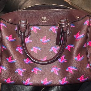 Coach Bird Satchel Purse